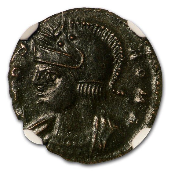 Roman Emp Constantinian AE3/4 Nummus (330-340 AD) MS NGC Roman Emp Constantinian AE3/4 Nummus (330-340 AD) MS NGC